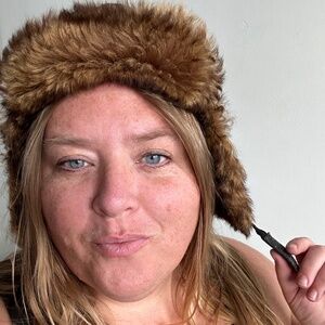 Authentic Shearling and Leather Trapper Hat